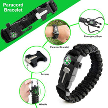 Load image into Gallery viewer, 18 IN 1 Outdoor Survival Kit Set Camping Travel Multifunction Tactical Defense Equipment First Aid SOS for Wilderness Adventure
