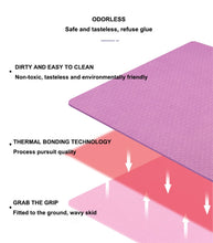 Load image into Gallery viewer, TPE Yoga Double Layer Non-Slip Yoga Mat
